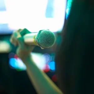 Karaoke setup